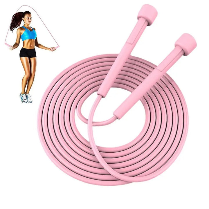 Premium Speed Skipping Rope for Adults & Kids – Adjustable Jump Rope for Weight Loss & Fitness, Professional PVC Material, 2.8m Length, Portable Sports Equipment, Ideal for Gym & Home Workouts,