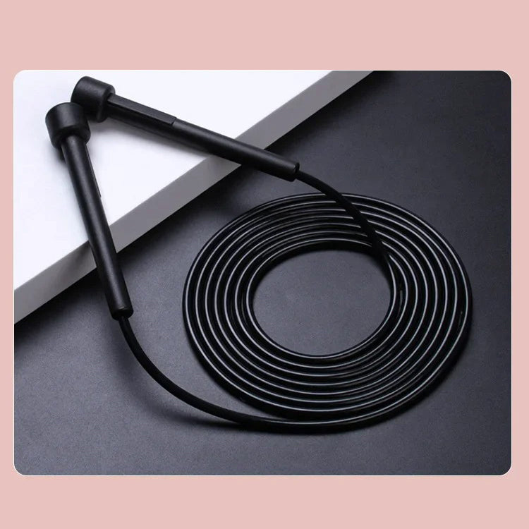 Premium PVC Skipping Rope – Adjustable Length Jump Rope for Fitness Training, Weight Loss, and Cardio Exercise, 2.3m Long, Soft & Lightweight, Durable 4mm Diameter Cable