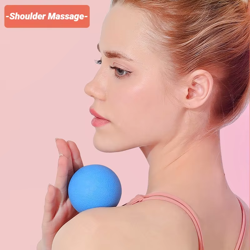 Premium TPE Fascia Massage Ball for Muscle Relaxation, Stress Relief, and Trigger Point Therapy – Lacrosse Ball for Yoga, Fitness, and Pain Relief