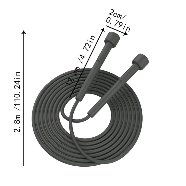 Premium Speed Skipping Rope for Adults & Kids – Adjustable Jump Rope for Weight Loss & Fitness, Professional PVC Material, 2.8m Length, Portable Sports Equipment, Ideal for Gym & Home Workouts,