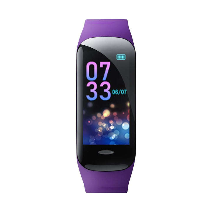 Premium Smart Fitness Watch – Heart Rate, Blood Pressure, Step Counting, Sleep Monitoring, Sports Tracker, Bluetooth, Multi-Sport Mode for Men & Women, Waterproof Wristband