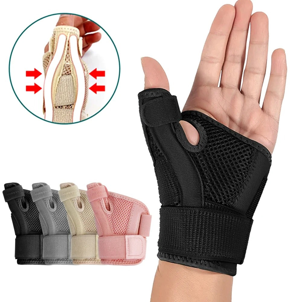 Premium CMC Thumb Brace – Comfortable Thumb Splint for Arthritis & Joint Pain Relief, Stabilizing Orthosis for Osteoarthritis & Post-Surgical Care, Soft & Breathable Sleeve for Maximum Comfort