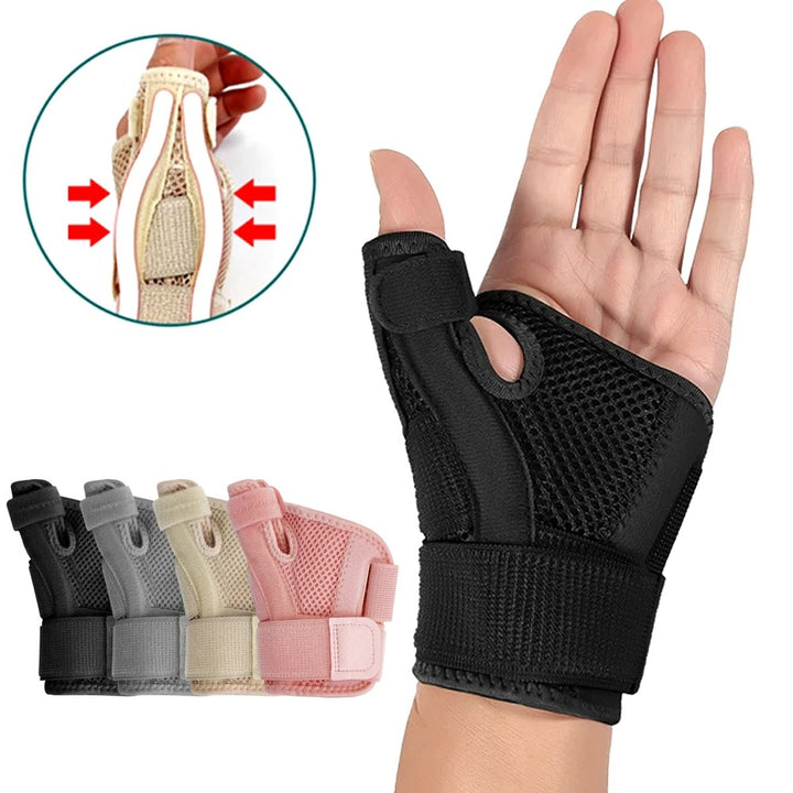 Premium CMC Thumb Brace – Comfortable Thumb Splint for Arthritis & Joint Pain Relief, Stabilizing Orthosis for Osteoarthritis & Post-Surgical Care, Soft & Breathable Sleeve for Maximum Comfort