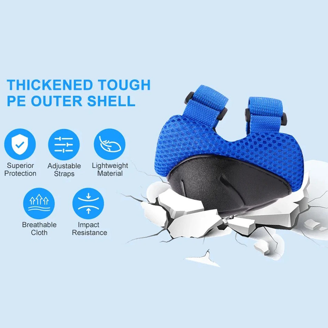 Premium Kids Knee Pads, Elbow Pads & Wrist Guards Safety Set for Ages 3-7, Adjustable Protective Gear for Boys & Girls, Perfect for Skating, Cycling, Skateboard – 6 Pieces