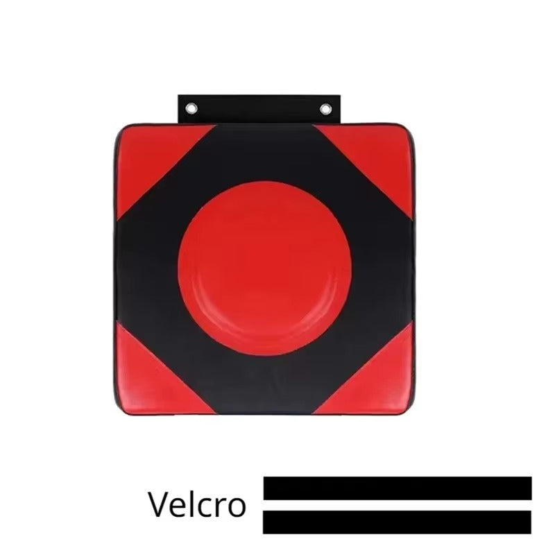 Premium Leather Wall Focus Pads – Adjustable Height Boxing & Muay Thai Target – Durable Foam Padding for Safe Impact – Ideal for Martial Arts, Taekwondo & Kicking Practice – Easy DIY Installation