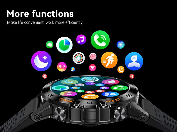Premium Bluetooth Call Smartwatch for Men - IP67 Waterproof, 1.39-inch Display, Fitness Tracker, Sports Modes, Compatible with Android & iOS