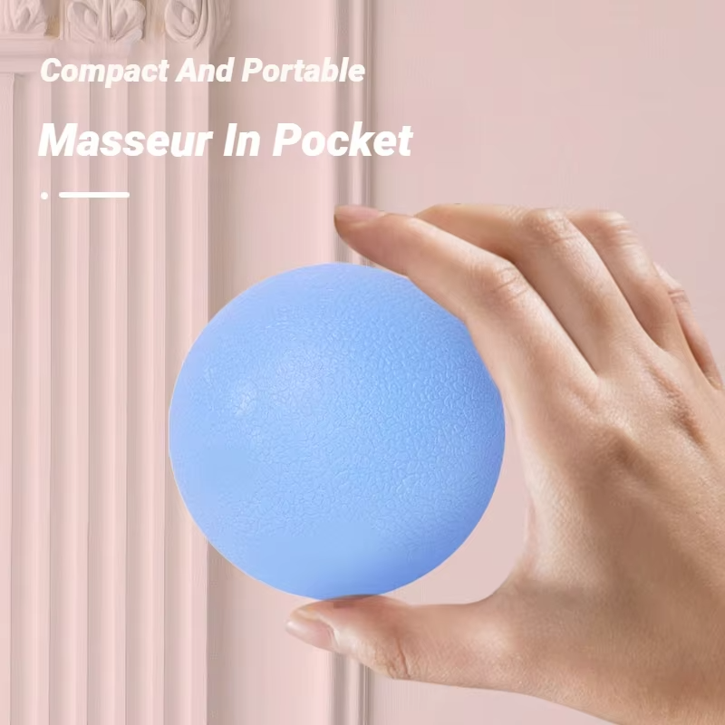 Premium TPE Fascia Massage Ball for Muscle Relaxation, Stress Relief, and Trigger Point Therapy – Lacrosse Ball for Yoga, Fitness, and Pain Relief