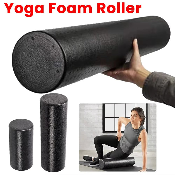 Premium High-Density Foam Roller for Back Stretching, Yoga, Pilates & Muscle Recovery, Firm Full-Body Athletic Massage Tool for Post-Workout Flexibility, Deep Tissue Therapy, 36x6 inch