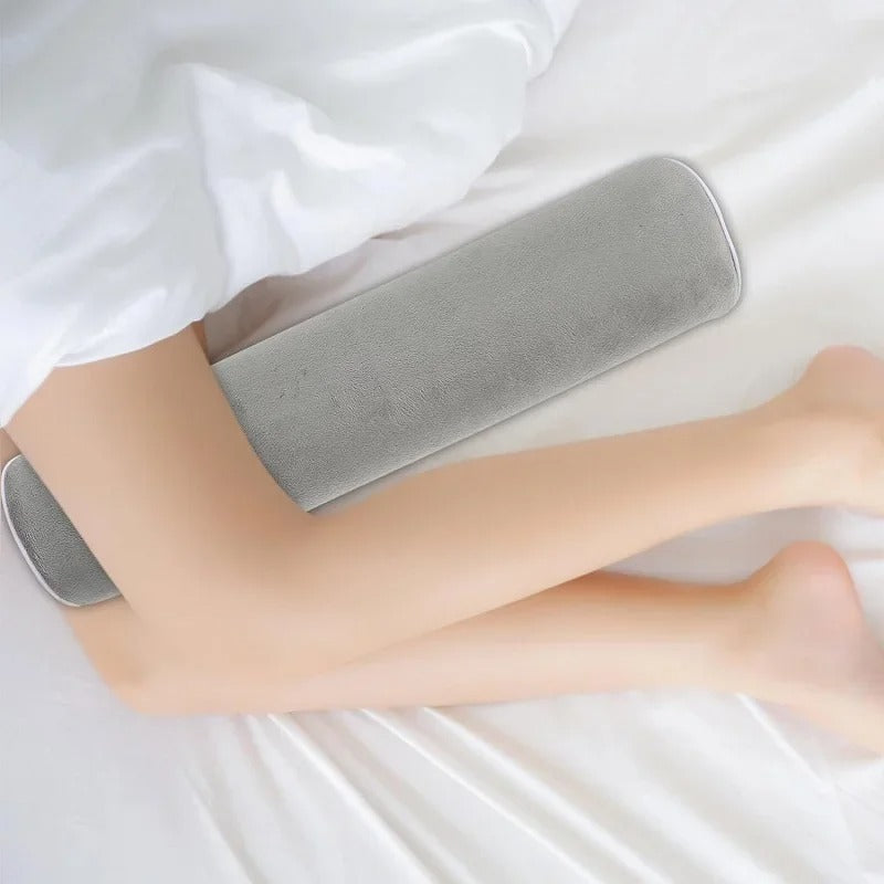 Premium Memory Foam Roll Pillow – Therapeutic Neck, Knee, & Leg Support – Cylinder Bolster for Sleeping, Back & Side Sleepers – Pain Relief, Spinal Alignment, Removable Cooling Cover – Ergonomic & Durable