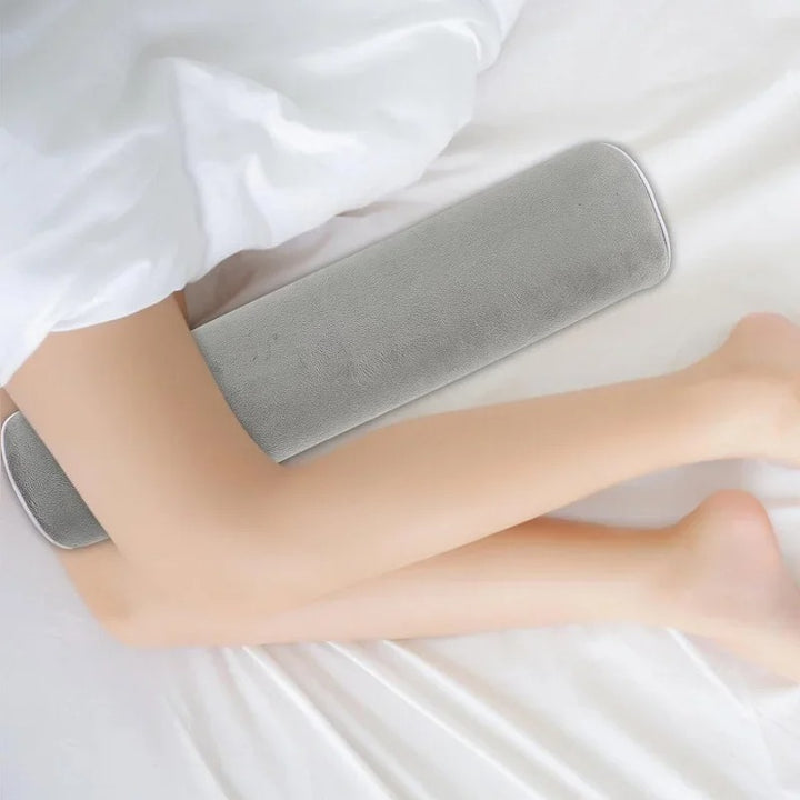 Premium Memory Foam Roll Pillow – Therapeutic Neck, Knee, & Leg Support – Cylinder Bolster for Sleeping, Back & Side Sleepers – Pain Relief, Spinal Alignment, Removable Cooling Cover – Ergonomic & Durable
