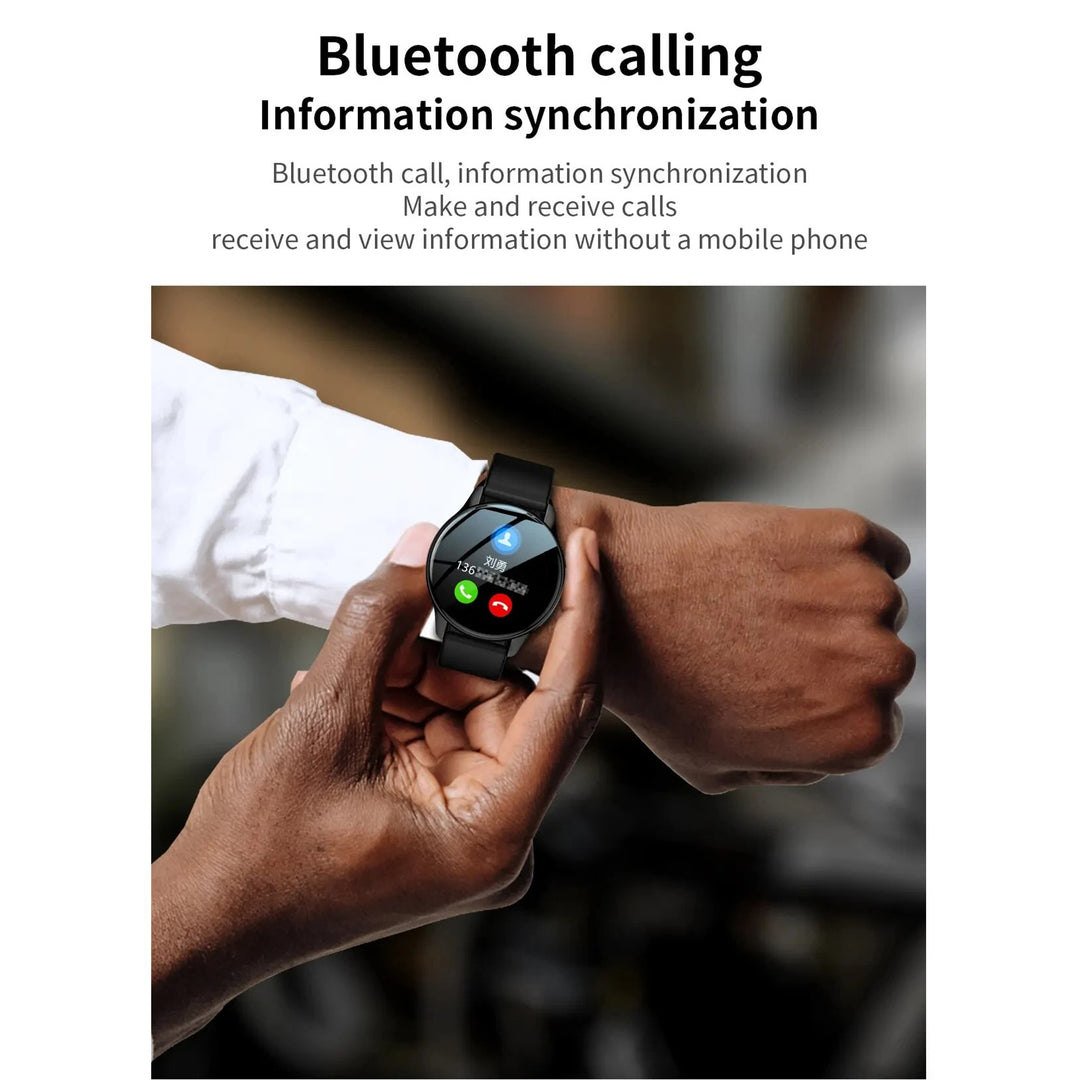 Premium Sport Smartwatch for Women – Bluetooth Call, IP68 Waterproof, Fitness Tracker, Health Monitoring, 1.2" HD Touchscreen, Compatible with iOS and Android