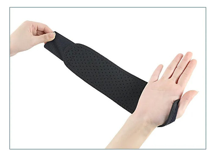 Premium Sports Wrist Support – Neoprene Elastic Bandage for Basketball, Fitness & Hand Palm Protection, Adjustable Winding Wristband, Thumb Fixing, Sweat-Absorbent, Comfortable Design