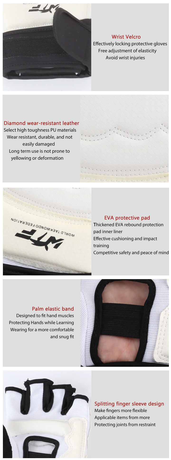 Premium Boxing Gloves for Adults & Kids – Half Finger Design for MMA, Muay Thai, Karate, Taekwondo & Fitness – High-Quality PU Leather, Breathable Mesh – Multiple Sizes (S-XXL)