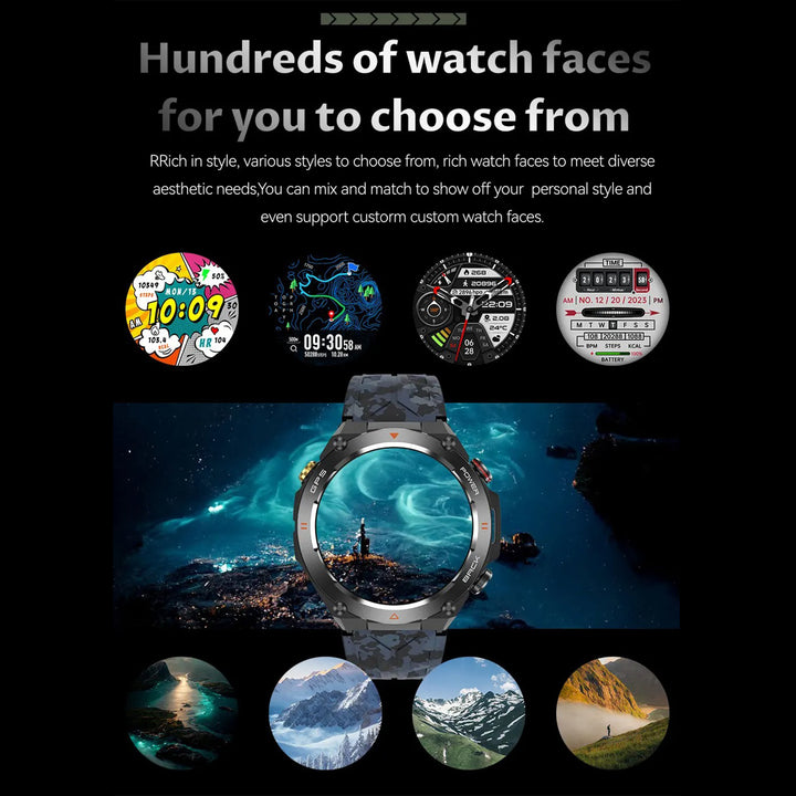 Premium Waterproof Sports Watch for Men and Women – 50M Waterproof, Dual Time, Pedometer, Stopwatch, Alarm, Countdown, Shockproof, EL Backlight, Lightweight Military Clock