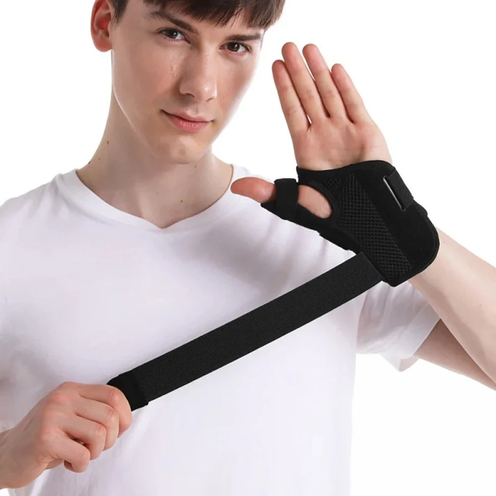 Premium Thumb Support Brace – CMC Joint Stabilizer Orthosis Spica Splint for Arthritis, Osteoarthritis, Tendonitis & Pain Relief – Comfortable & Adjustable Stabilization for Thumb Instability
