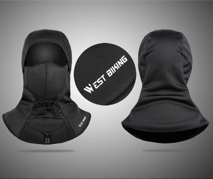Premium Winter Cycling Face Mask – Fleece Thermal Balaclava, Windproof Ski Mask, Snowboard Cap, Adjustable Drawstring, Nylon Lycra for Ultimate Warmth and Comfort