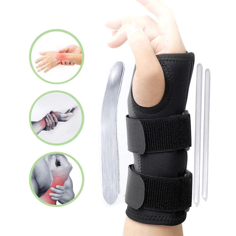 Premium Thumb Brace Guard – Adjustable Support Gloves for Thumb & Wrist Pain Relief, Soft Breathable Half Finger Boxing Gloves for Comfort & Stability