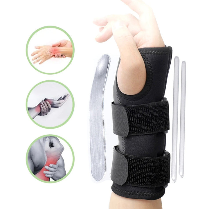 Premium Thumb Brace Guard – Adjustable Support Gloves for Thumb & Wrist Pain Relief, Soft Breathable Half Finger Boxing Gloves for Comfort & Stability