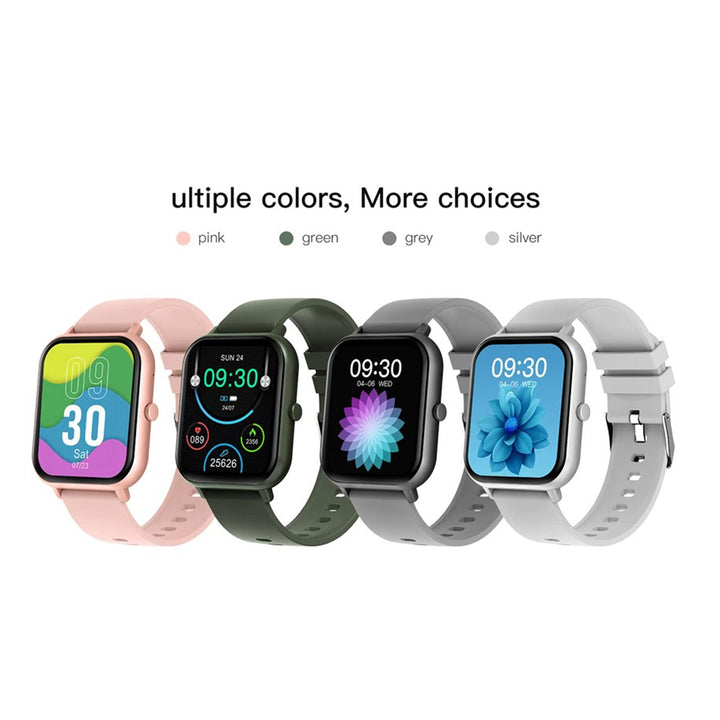 Premium Smartwatch for Women – Custom Dial, Bluetooth Calling, Music Control, IP67 Waterproof, Fitness Tracker, Heart Rate & Blood Pressure Monitor, Compatible with iOS & Android