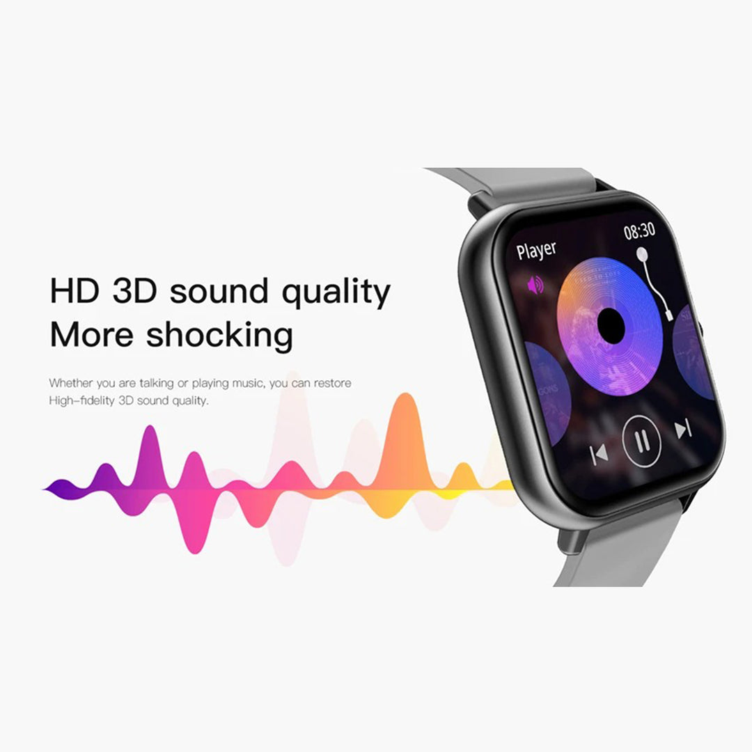 Premium Smartwatch for Women – Custom Dial, Bluetooth Calling, Music Control, IP67 Waterproof, Fitness Tracker, Heart Rate & Blood Pressure Monitor, Compatible with iOS & Android