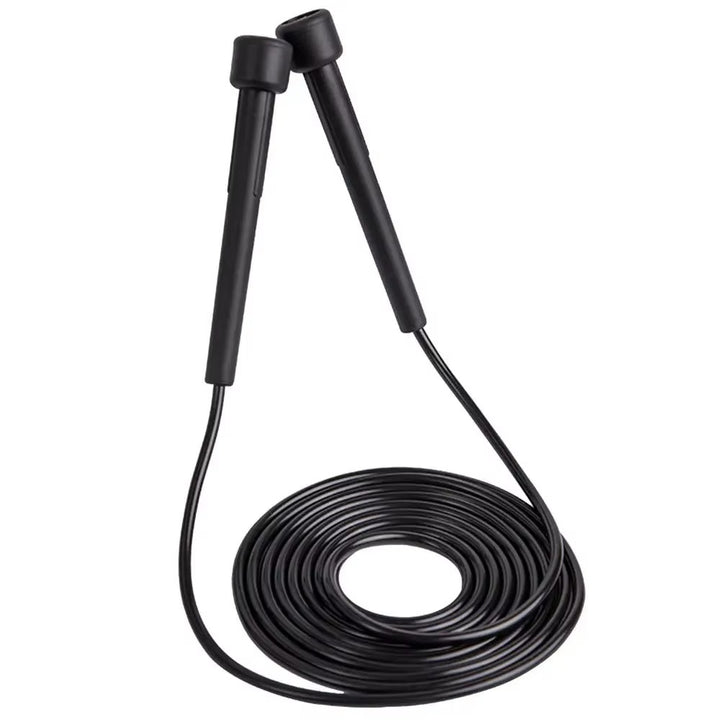 Premium PVC Skipping Rope – Adjustable Length Jump Rope for Fitness Training, Weight Loss, and Cardio Exercise, 2.3m Long, Soft & Lightweight, Durable 4mm Diameter Cable