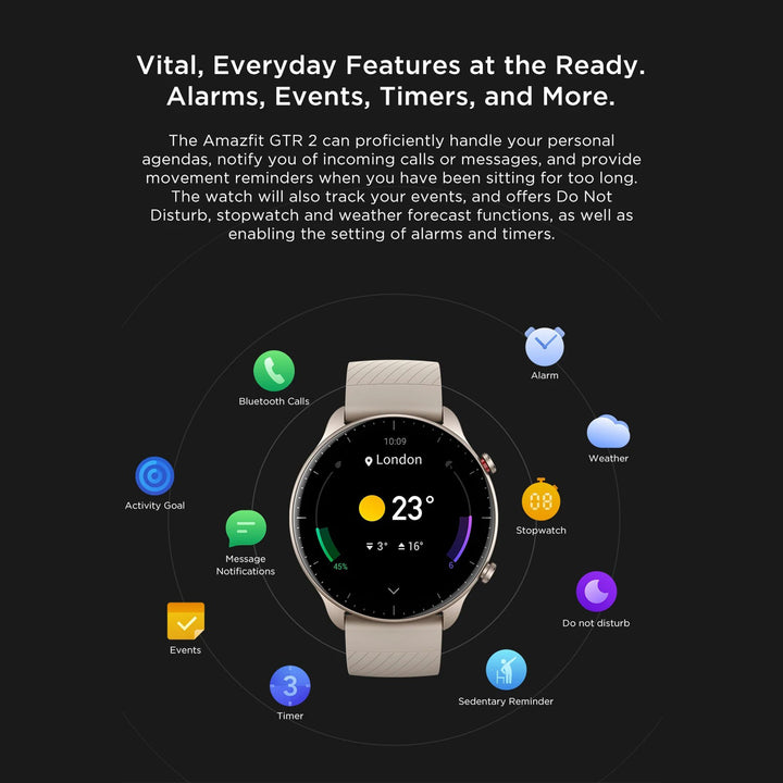 Premium Smartwatch with Blood Oxygen Monitor, Heart Rate, GPS Tracking, Phone Calls – Fitness & Health Smartwatch for Men and Women