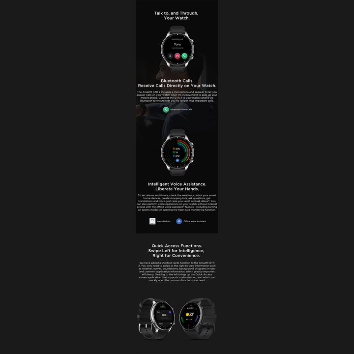 Premium Smartwatch with Blood Oxygen Monitor, Heart Rate, GPS Tracking, Phone Calls – Fitness & Health Smartwatch for Men and Women