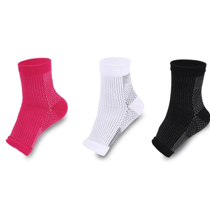 Premium Compression Socks for Football, Running & Cycling – Medical Support for Varicose, Edema, Diabetes – Elastic Anti-Fatigue Sports Socks for Mountaineering and Recovery
