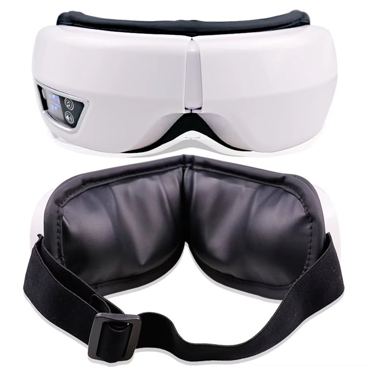 Premium Foldable Eye Massager – Vibration Airbag Pressure with Hot Compress and Bluetooth Music, Relieves Eye Fatigue and Enhances Relaxation, Four Adjustable Modes for Personalized Eye Care