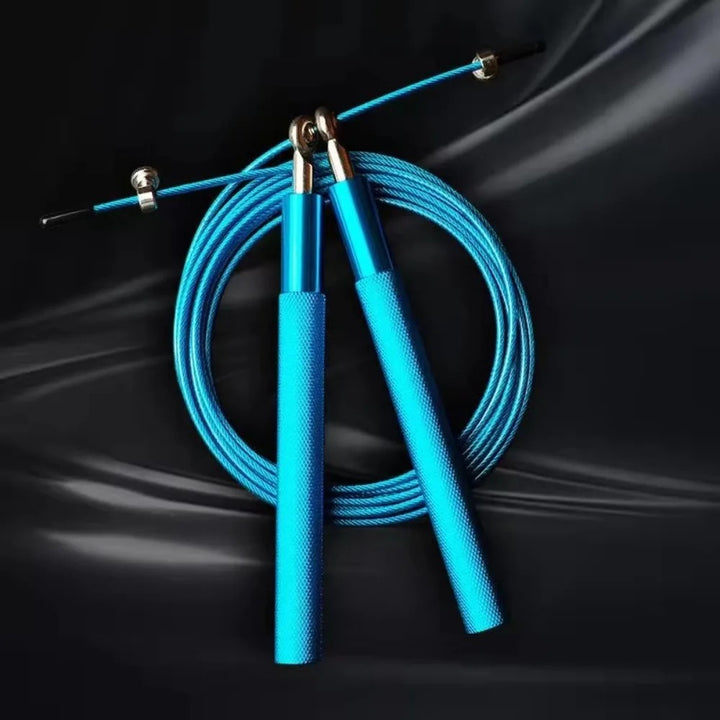 Premium Sports Jump Rope for Adults – 3m Adjustable Steel Wire Rope for Fitness, Weight Loss, and Physical Education, Durable Aluminum Handles, Ideal for College Entrance Exam Training and Endurance Workouts