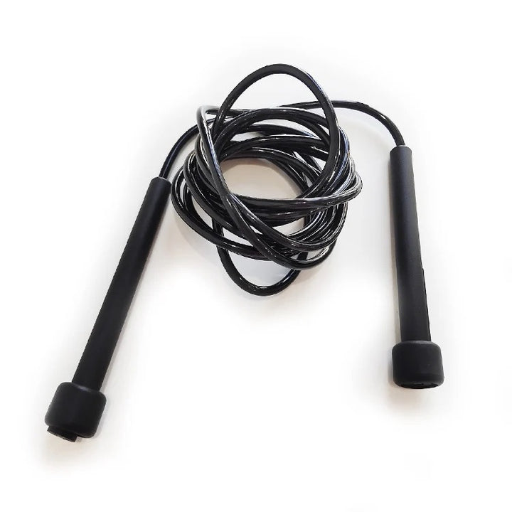 Premium PVC Skipping Rope – Adjustable Length Jump Rope for Fitness Training, Weight Loss, and Cardio Exercise, 2.3m Long, Soft & Lightweight, Durable 4mm Diameter Cable