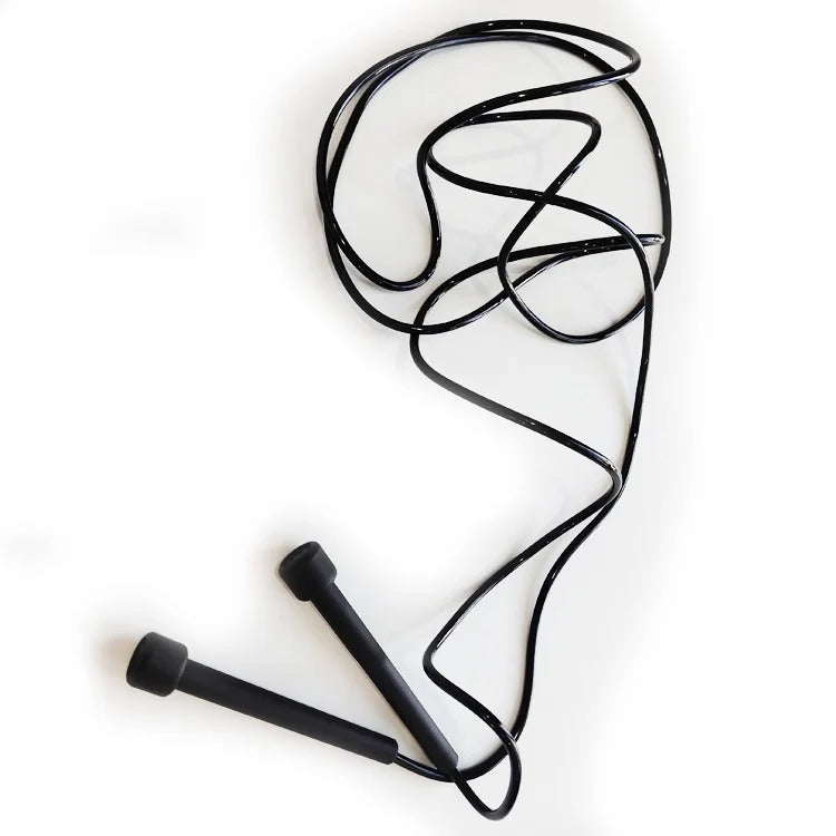 Premium PVC Skipping Rope – Adjustable Length Jump Rope for Fitness Training, Weight Loss, and Cardio Exercise, 2.3m Long, Soft & Lightweight, Durable 4mm Diameter Cable