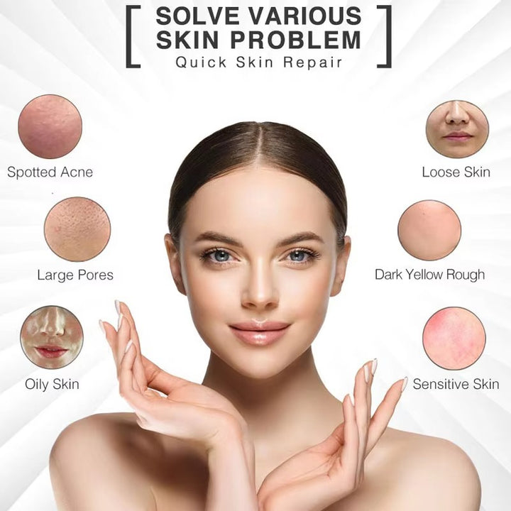 Premium LED Facial and Neck Rejuvenation Machine – Skin Rejuvenation Massager for Anti-Aging, Wrinkle Reduction, and Skin Tightening with Advanced Light Therapy