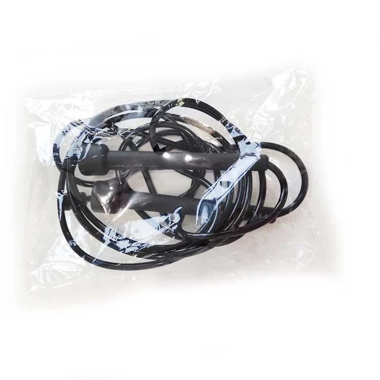 Premium PVC Skipping Rope – Adjustable Length Jump Rope for Fitness Training, Weight Loss, and Cardio Exercise, 2.3m Long, Soft & Lightweight, Durable 4mm Diameter Cable