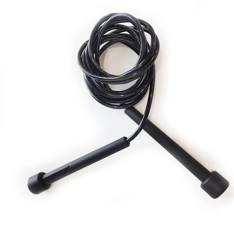 Premium PVC Skipping Rope – Adjustable Length Jump Rope for Fitness Training, Weight Loss, and Cardio Exercise, 2.3m Long, Soft & Lightweight, Durable 4mm Diameter Cable