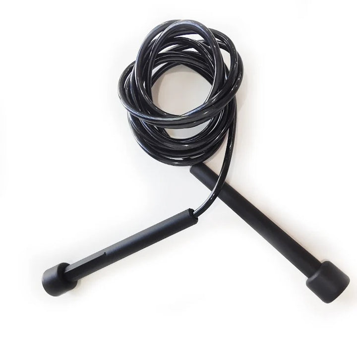 Premium PVC Skipping Rope – Adjustable Length Jump Rope for Fitness Training, Weight Loss, and Cardio Exercise, 2.3m Long, Soft & Lightweight, Durable 4mm Diameter Cable