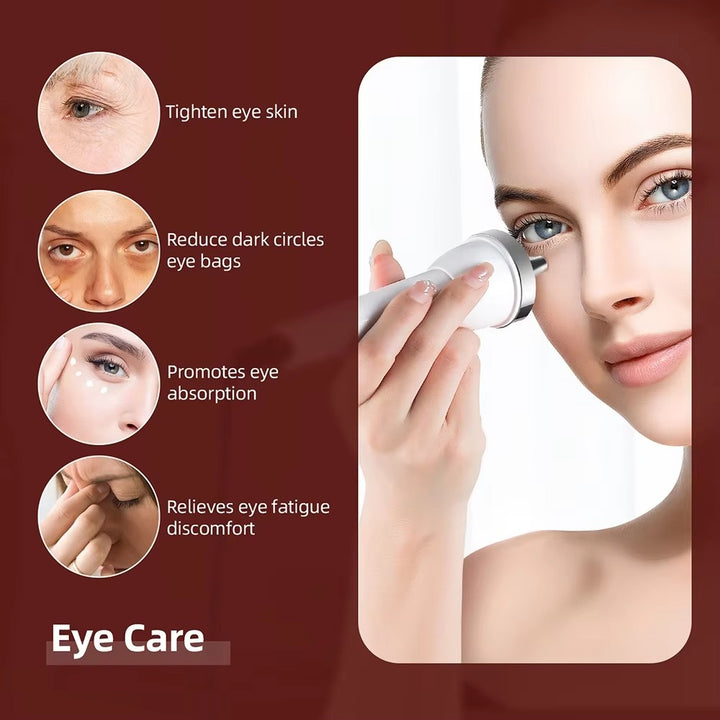 Premium Ultrasound Beauty Machine – High Frequency Face and Eye Massager for Skin Care, Facial Lifting, and SPA-Grade Ultrasonic Cleansing Device