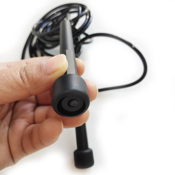 Premium PVC Skipping Rope – Adjustable Length Jump Rope for Fitness Training, Weight Loss, and Cardio Exercise, 2.3m Long, Soft & Lightweight, Durable 4mm Diameter Cable