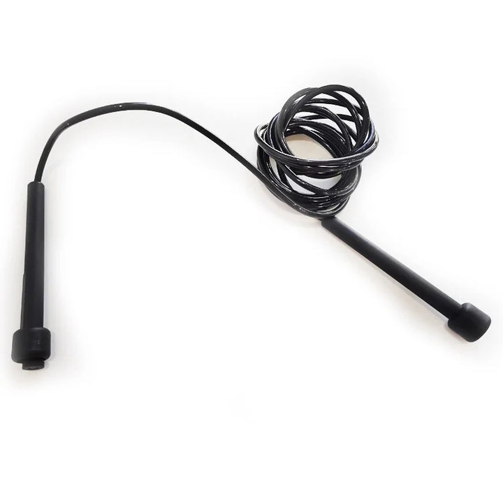 Premium PVC Skipping Rope – Adjustable Length Jump Rope for Fitness Training, Weight Loss, and Cardio Exercise, 2.3m Long, Soft & Lightweight, Durable 4mm Diameter Cable