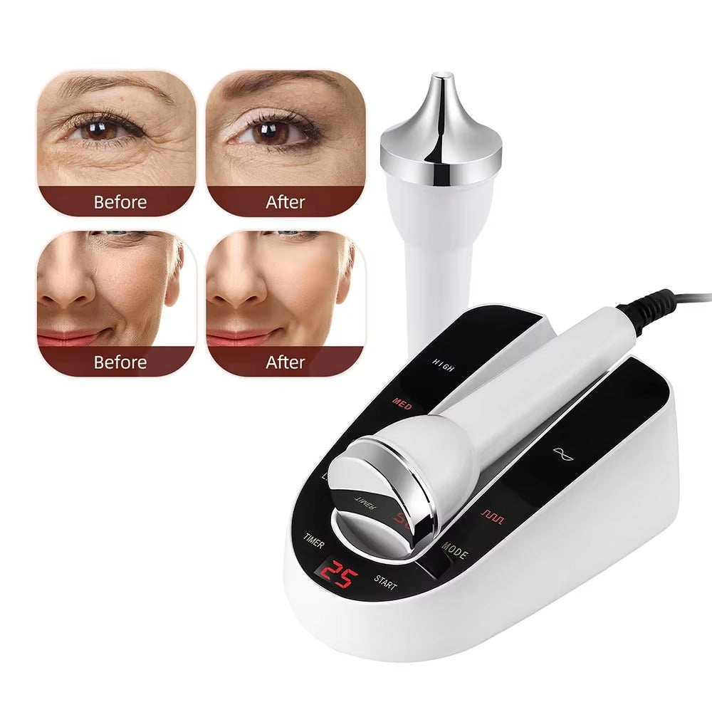 Premium Ultrasound Beauty Machine – High Frequency Face and Eye Massager for Skin Care, Facial Lifting, and SPA-Grade Ultrasonic Cleansing Device