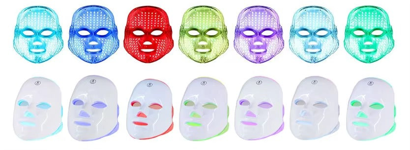 Premium LED Facial and Neck Rejuvenation Machine – Skin Rejuvenation Massager for Anti-Aging, Wrinkle Reduction, and Skin Tightening with Advanced Light Therapy