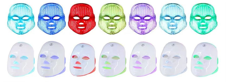 Premium LED Facial and Neck Rejuvenation Machine – Skin Rejuvenation Massager for Anti-Aging, Wrinkle Reduction, and Skin Tightening with Advanced Light Therapy