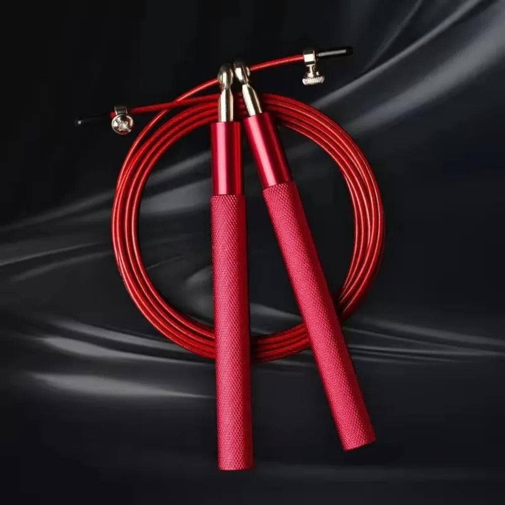 Premium Sports Jump Rope for Adults – 3m Adjustable Steel Wire Rope for Fitness, Weight Loss, and Physical Education, Durable Aluminum Handles, Ideal for College Entrance Exam Training and Endurance Workouts