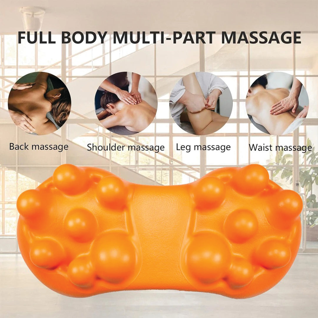 Premium Sciatica Massager for Deep Tissue and Myofascial Release – Hip and Lower Back Trigger Point Massage Tool for Butt, Glute, SI Joint, Pelvic, Psoas Pain Relief, Compact and Portable