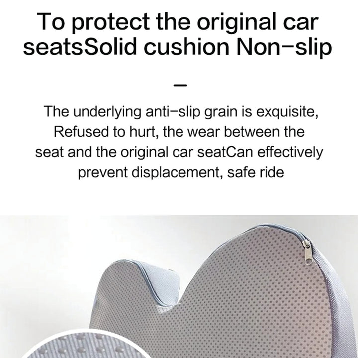 Premium Non-Slip Orthopedic Memory Foam Cushion – Tailbone and Sciatica Pain Relief Seat Cushion for Prostate Comfort, Back Support, and Chair or Car Use