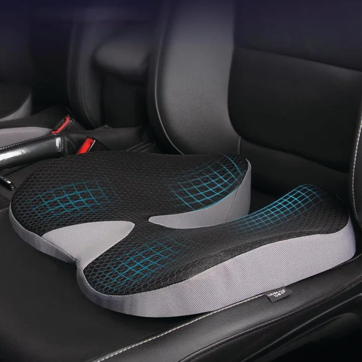 Premium Non-Slip Orthopedic Memory Foam Cushion – Tailbone and Sciatica Pain Relief Seat Cushion for Prostate Comfort, Back Support, and Chair or Car Use