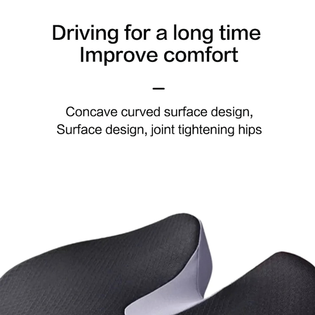 Premium Non-Slip Orthopedic Memory Foam Cushion – Tailbone and Sciatica Pain Relief Seat Cushion for Prostate Comfort, Back Support, and Chair or Car Use