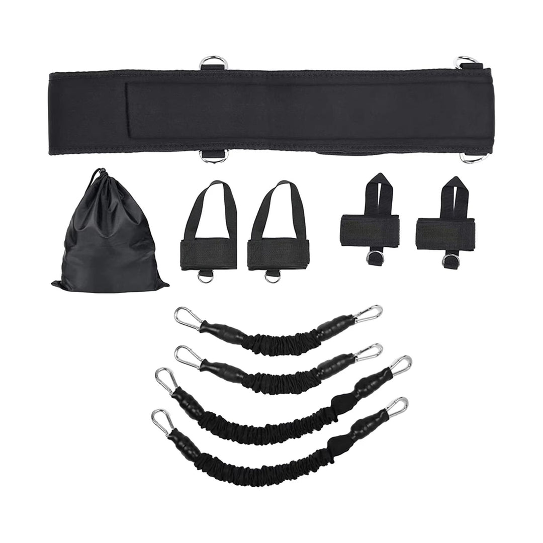 Premium Boxing Resistance Band Set – Leg Strength & Agility Training Strap System for MMA, Muay Thai, Boxing, Basketball & Fitness – Adjustable, High-Quality Resistance Bands for Explosive Power