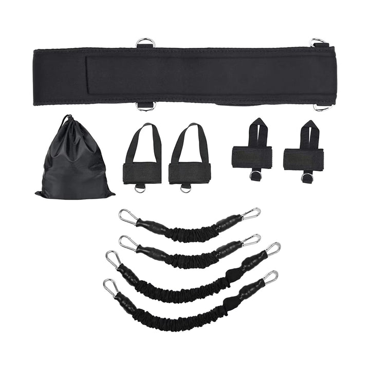 Premium Boxing Resistance Band Set – Leg Strength & Agility Training Strap System for MMA, Muay Thai, Boxing, Basketball & Fitness – Adjustable, High-Quality Resistance Bands for Explosive Power