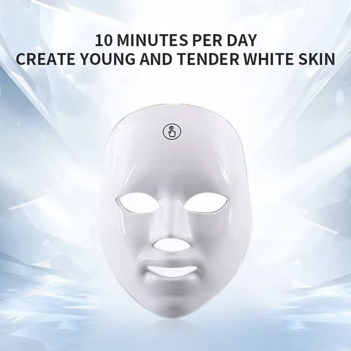 Premium LED Facial and Neck Rejuvenation Machine – Skin Rejuvenation Massager for Anti-Aging, Wrinkle Reduction, and Skin Tightening with Advanced Light Therapy